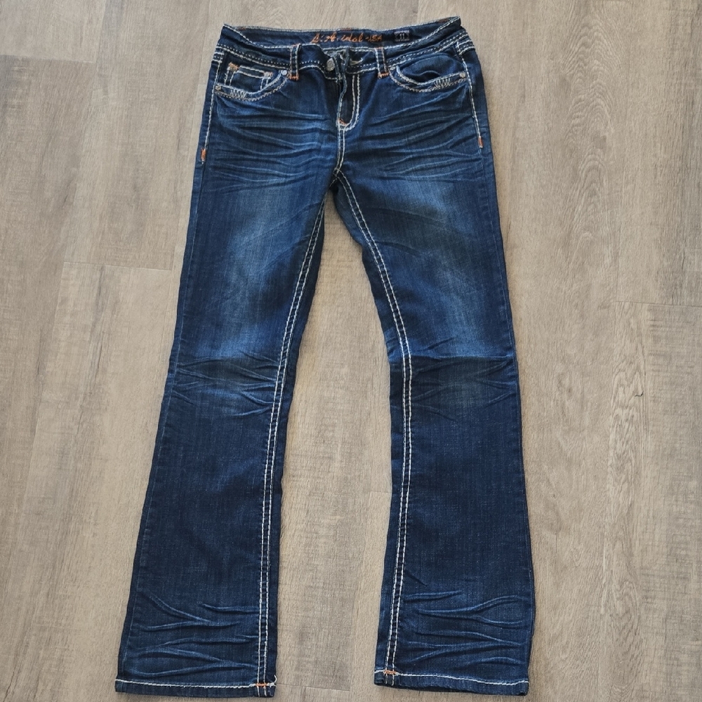 L.A. Idol Dark Blue Boot Cut Jeans